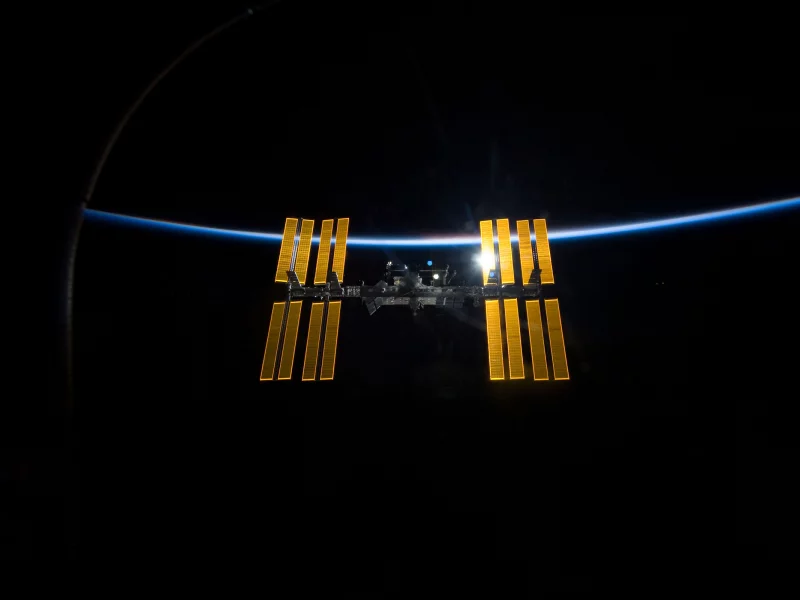space, international, backlit, iss, satellite, мкс, earth, ship, back-lit, space station, orbit