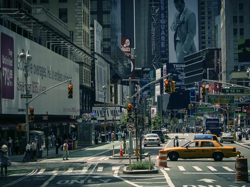 times square, usa, улица, люди, город, new york city, дорога