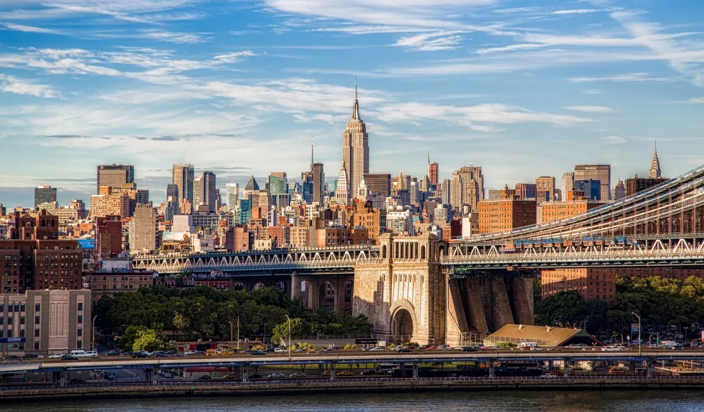 манхэттен, new york city, brooklyn bridge, бруклинский мост, manhattan