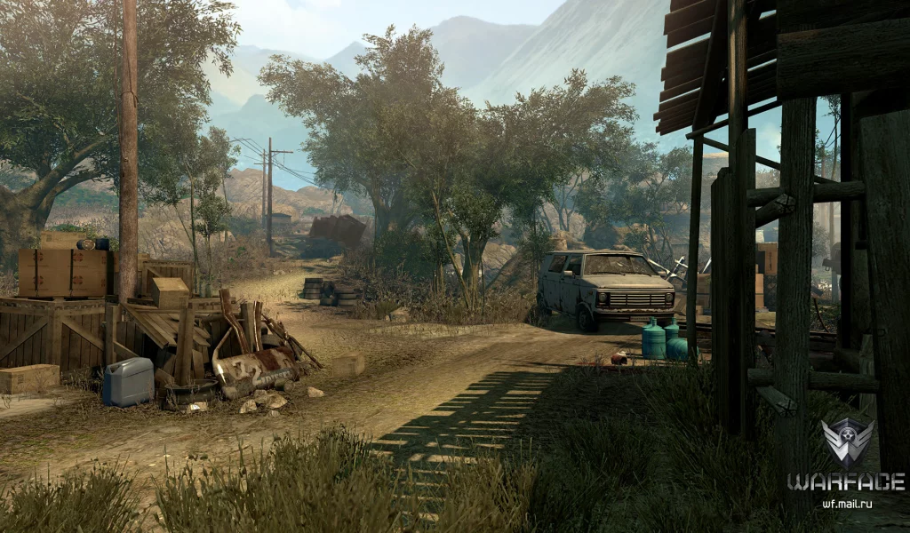 Warface, земля, горы, геймплей