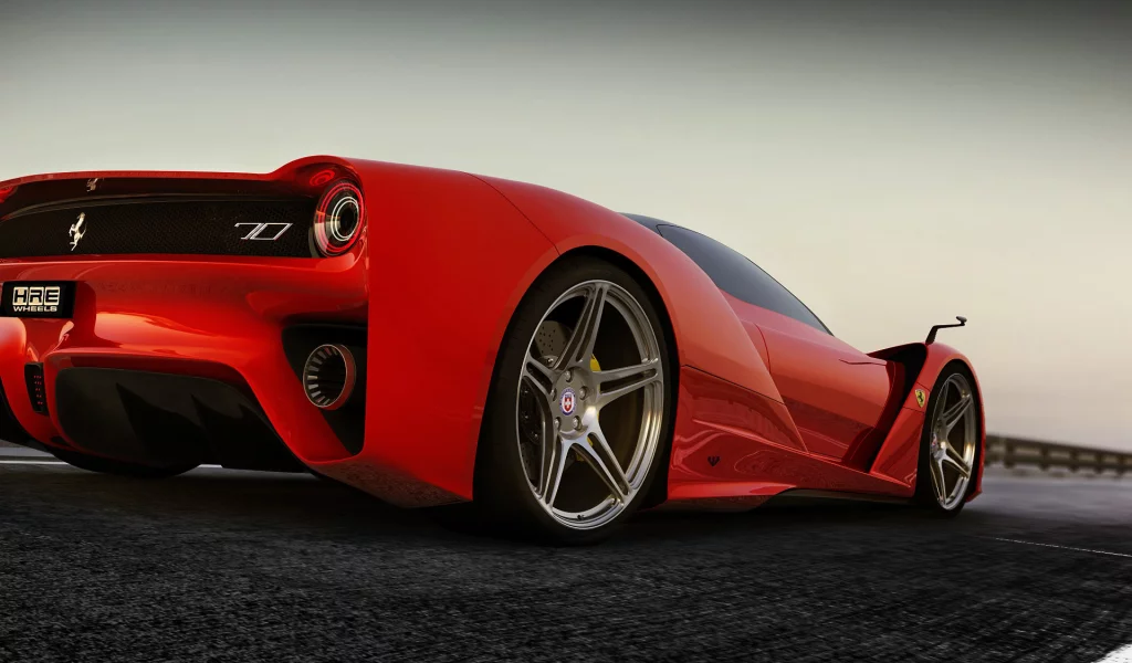 феррари, concept, ferrari, рендер