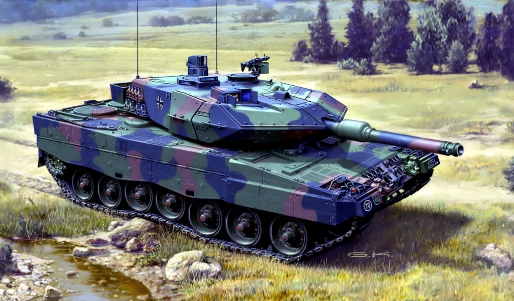 немецкий, леопард 2, боевой, арт, танк, основной, leopard 2