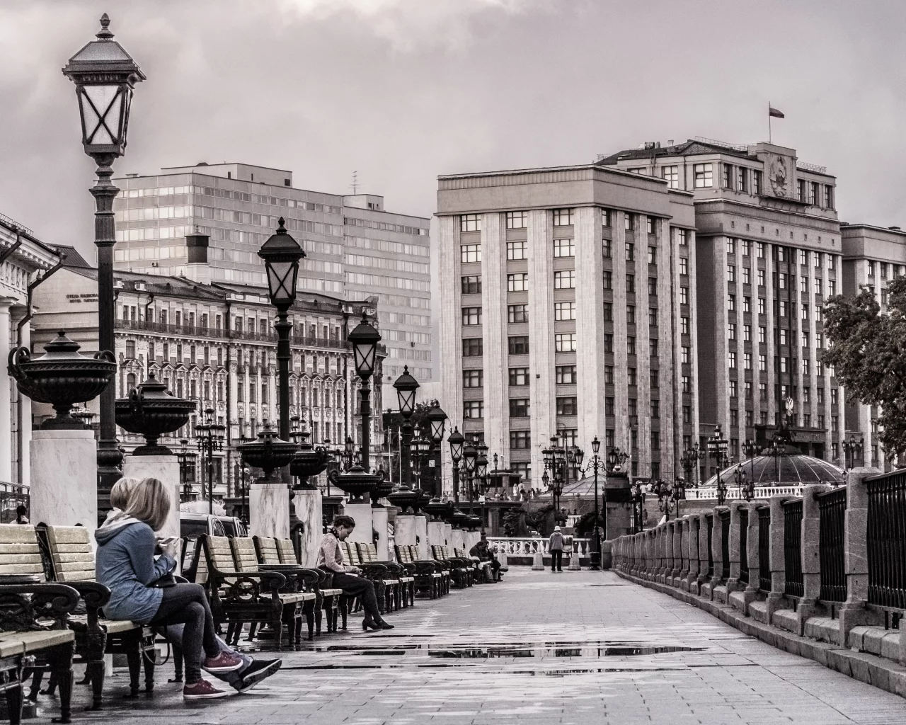 город, Москва, ретро