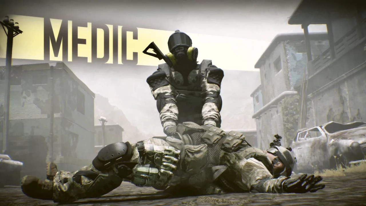 Warface, медик, война, воскрешение