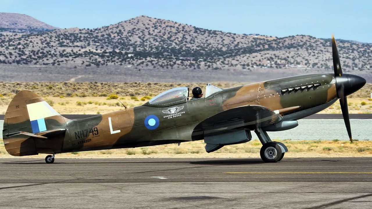 оружие, spitfire, самолёт