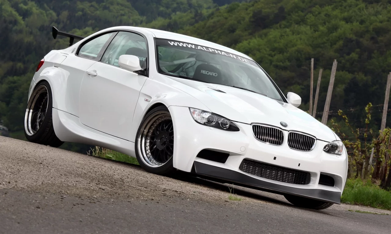 тюнинг, alpha-n, m3, bmw, белый, бмв, передок, bt92, фон, e92, tuning