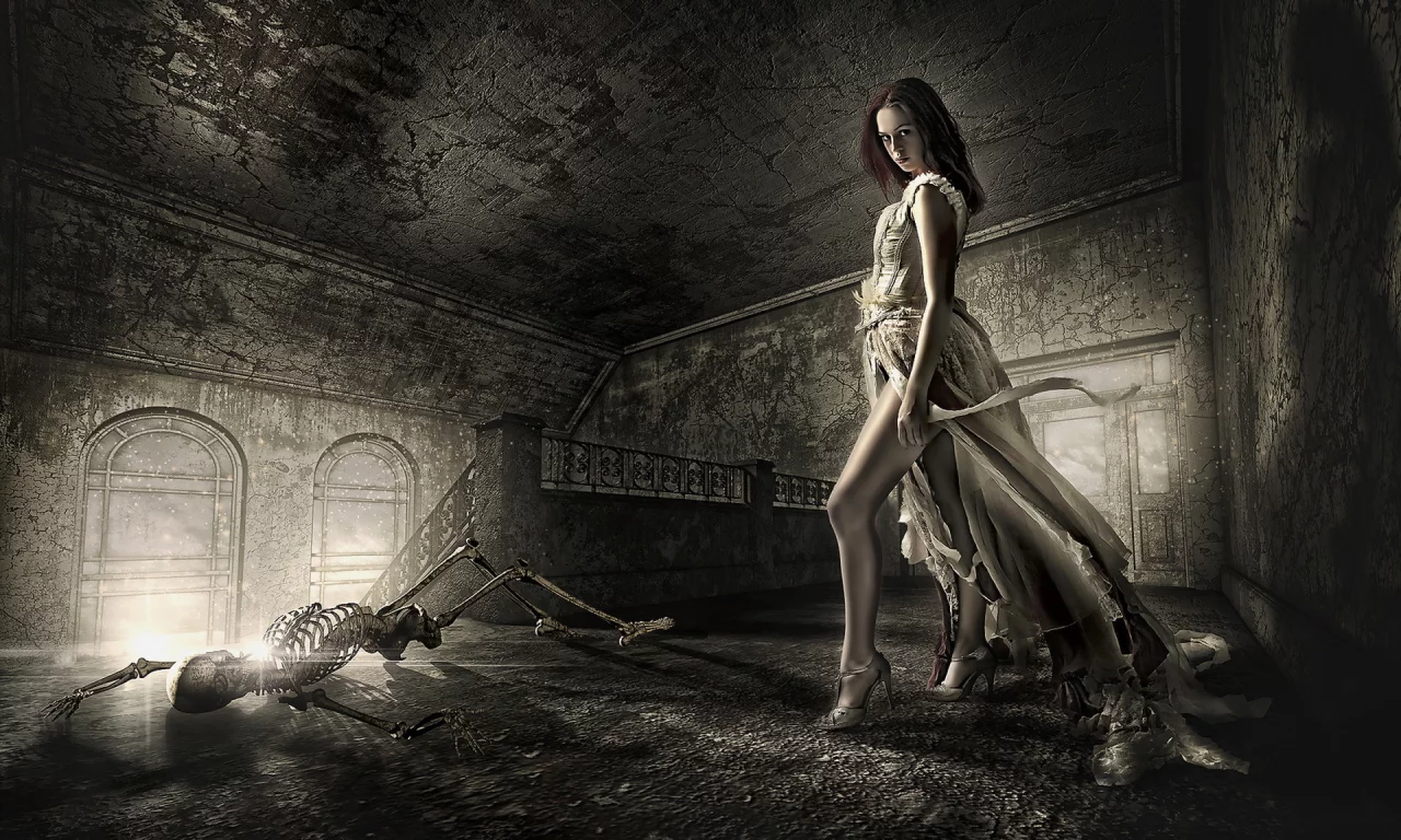 skeleton, lost, soul, death, dead, decay