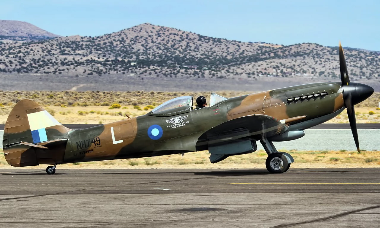 оружие, spitfire, самолёт