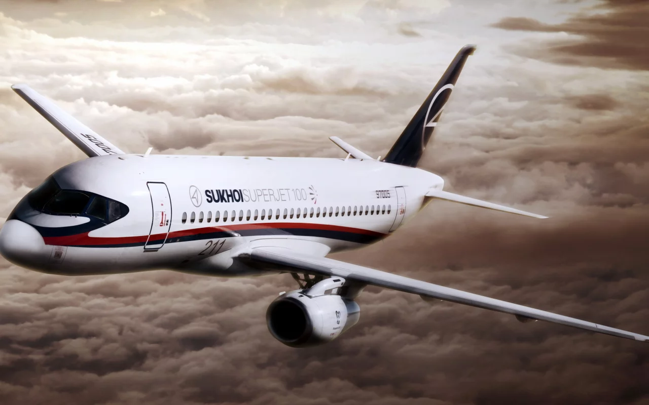 самолёт, sukhoi, superjet 100