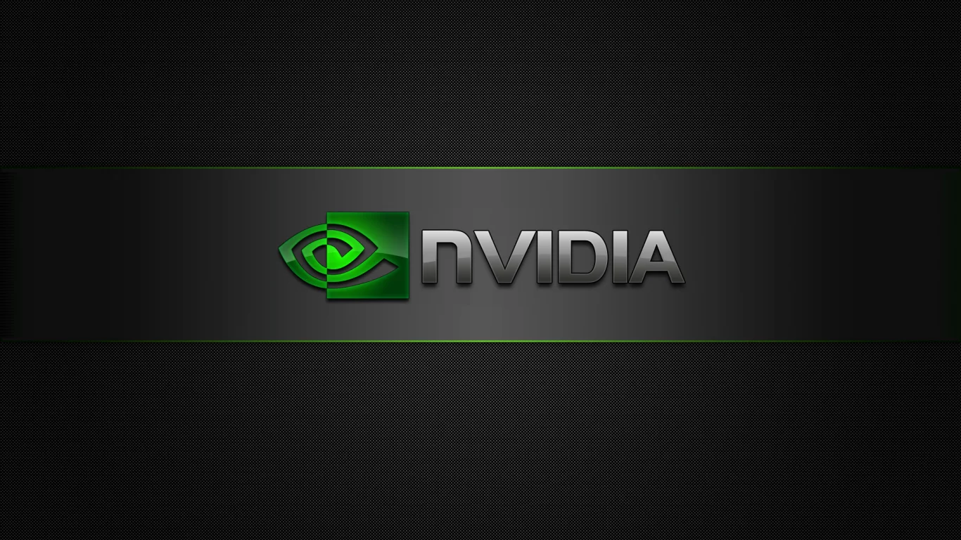 nvidia, black, green, logo