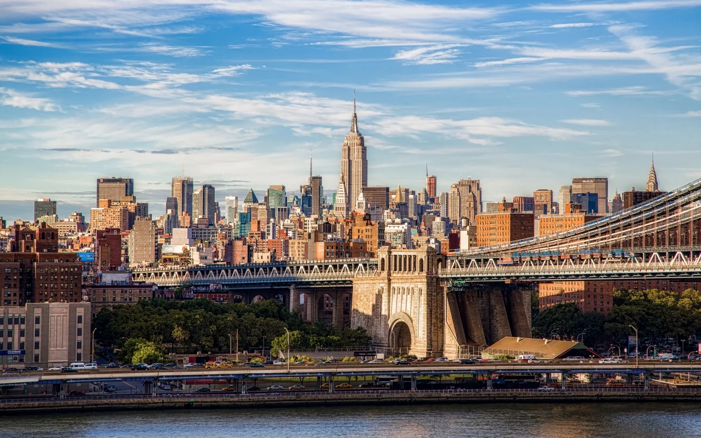 манхэттен, new york city, brooklyn bridge, бруклинский мост, manhattan