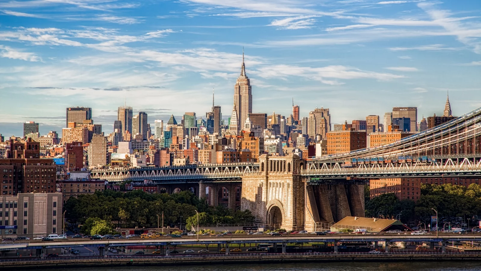 манхэттен, new york city, brooklyn bridge, бруклинский мост, manhattan