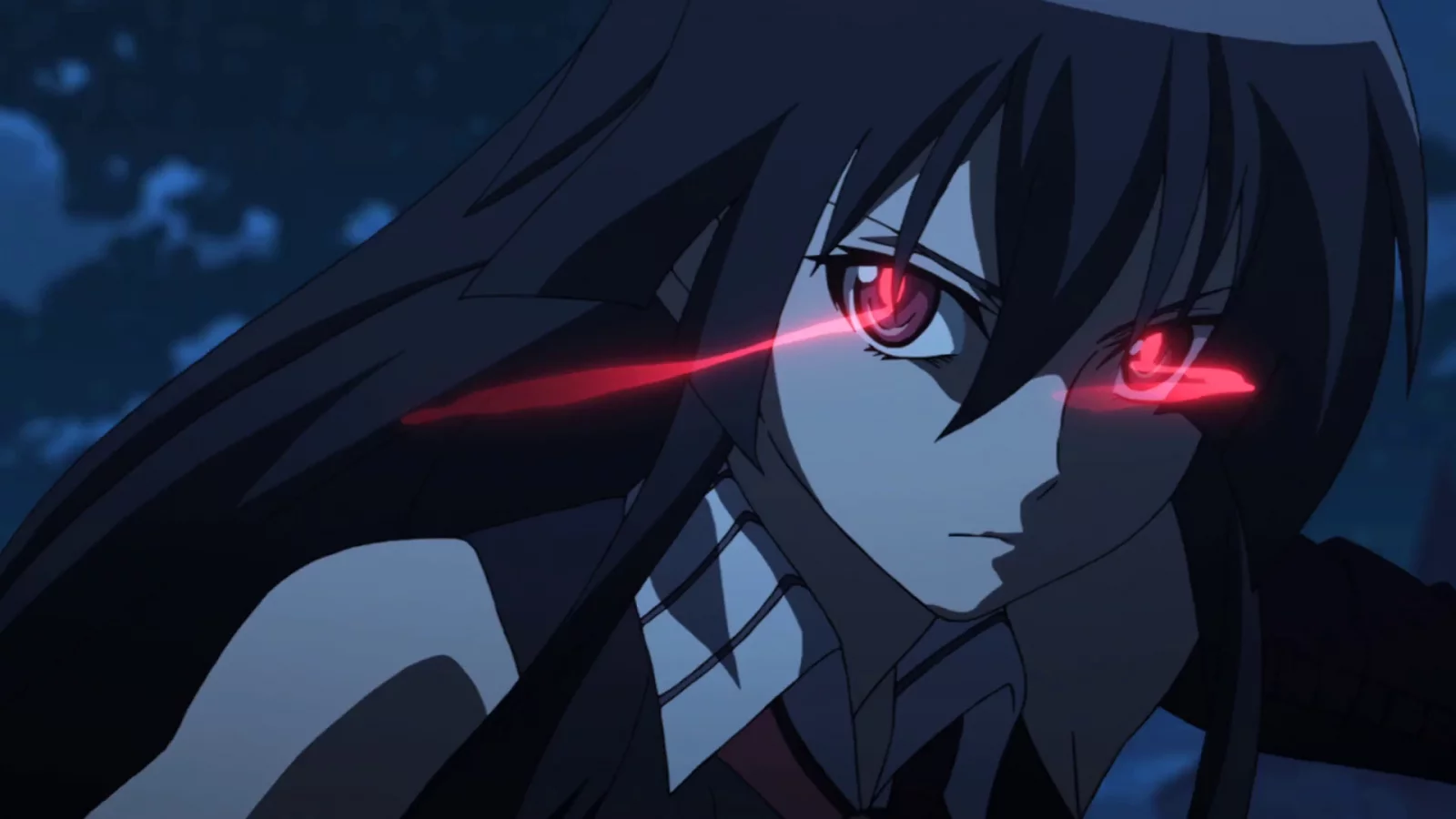 Akame ga kill, акаме, глаза