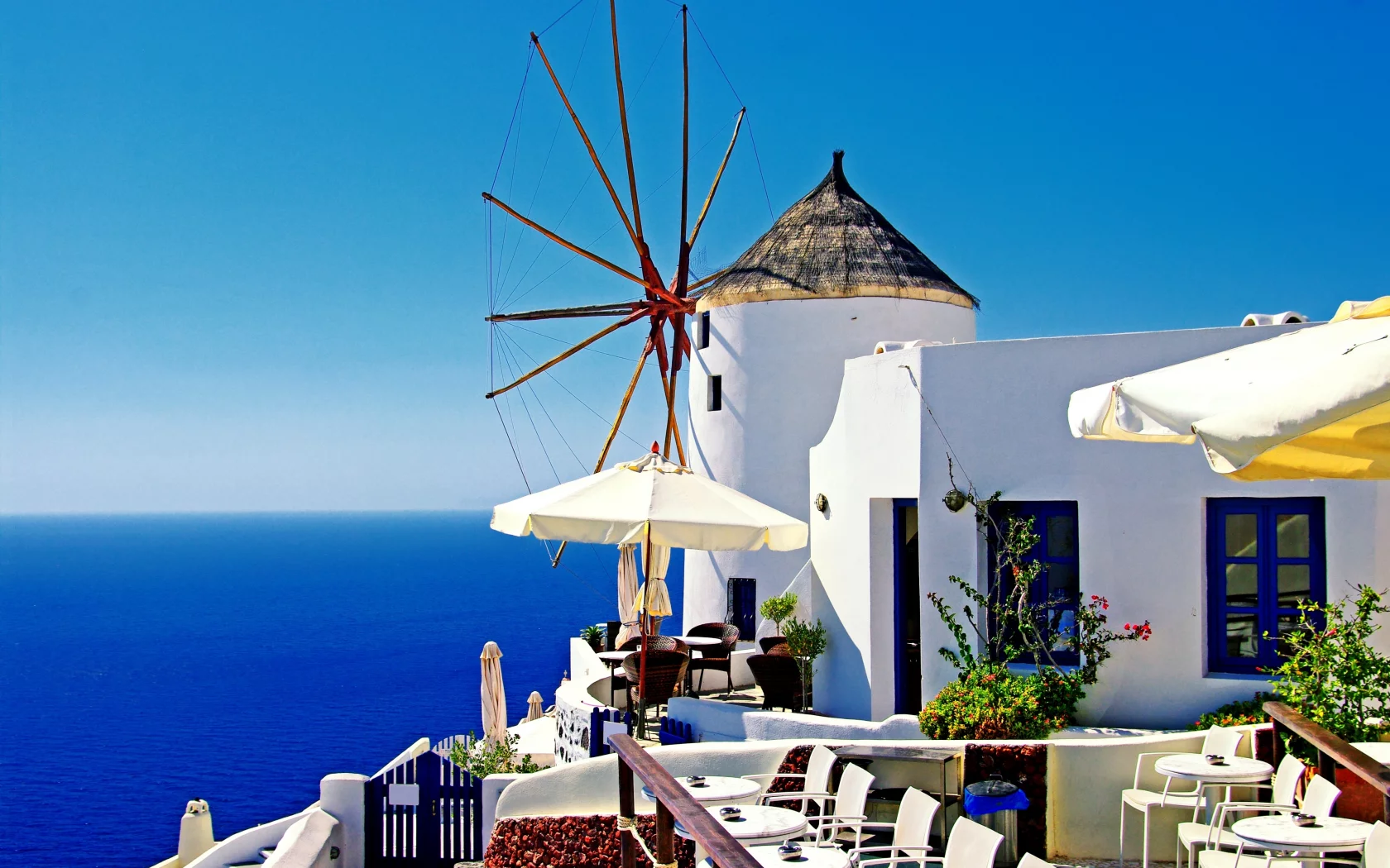 греция, greece, santorini, мельница, oia, город, ия, санторини