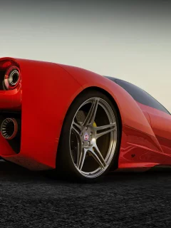 феррари, concept, ferrari, рендер