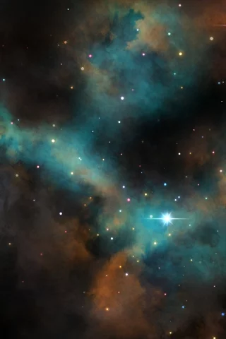 stars, звезды, космос, nebula, туманность, space