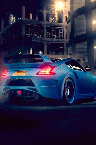 370z, стройка, nissan