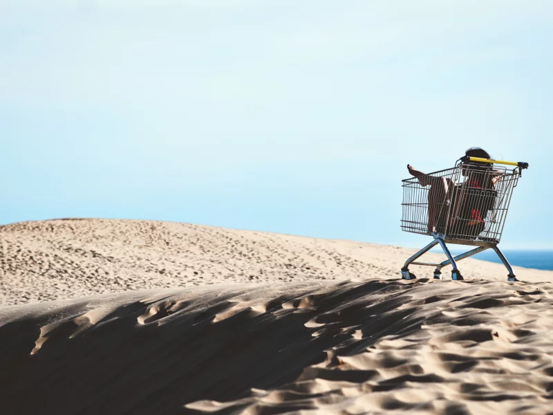 девушка, ситуация, lost in the sands, коляска