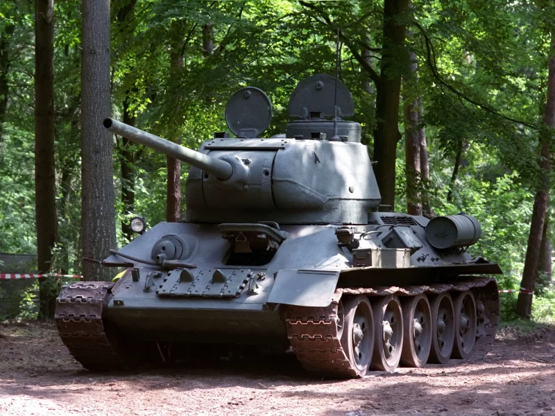 танк, т-34-85, советский, средний