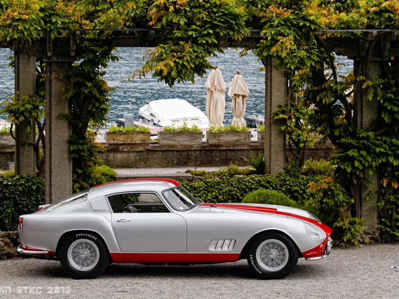 причал, классика, 1958, tour de france, ретро, ferrari 250 gt