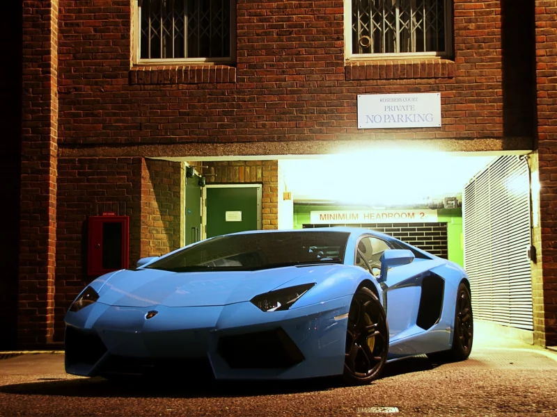 lamborghini, ламборгини, blue, голубой, aventador, lp700-4, авентадор