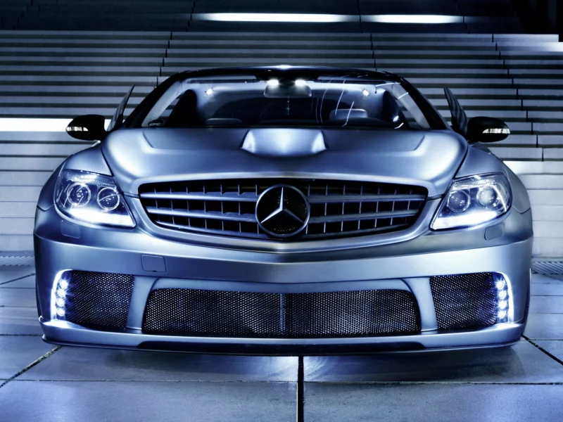 ступеньки, тюнинг, мерседес, передок, mercedes-benz cl63 amg