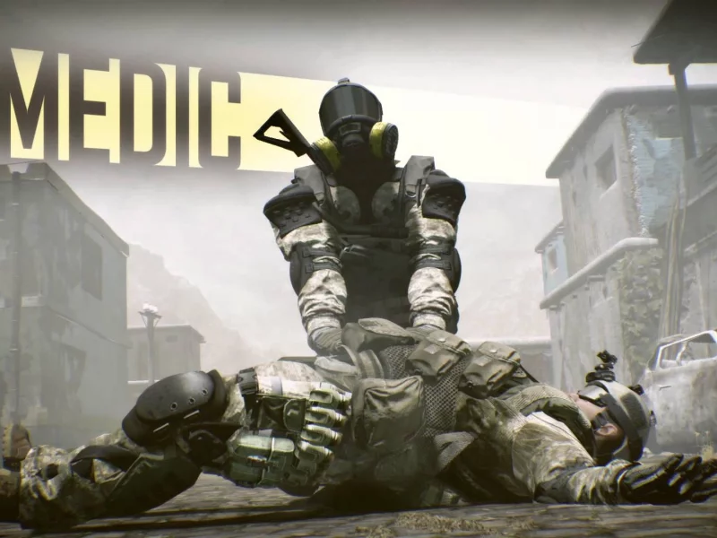 Warface, медик, война, воскрешение
