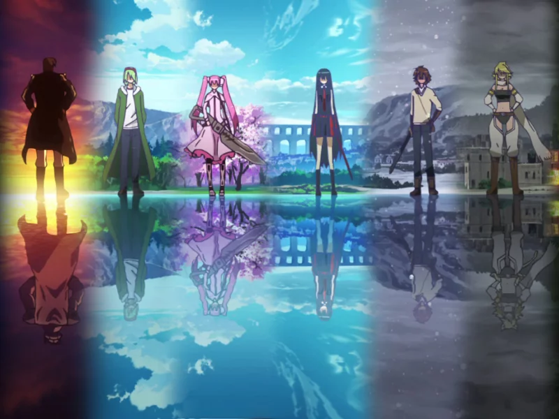 Akame ga kill, Ночной Рейд, Тацуми, Мэйн, Леоне, Шэли, Булат