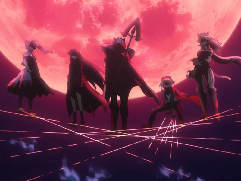 Akame ga kill, небо, ночь, убийцы, Рабак