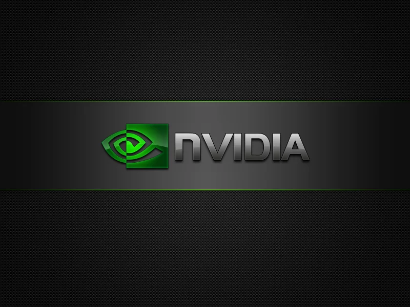 nvidia, black, green, logo