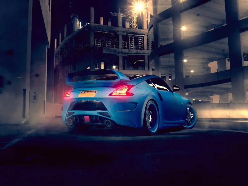 370z, стройка, nissan