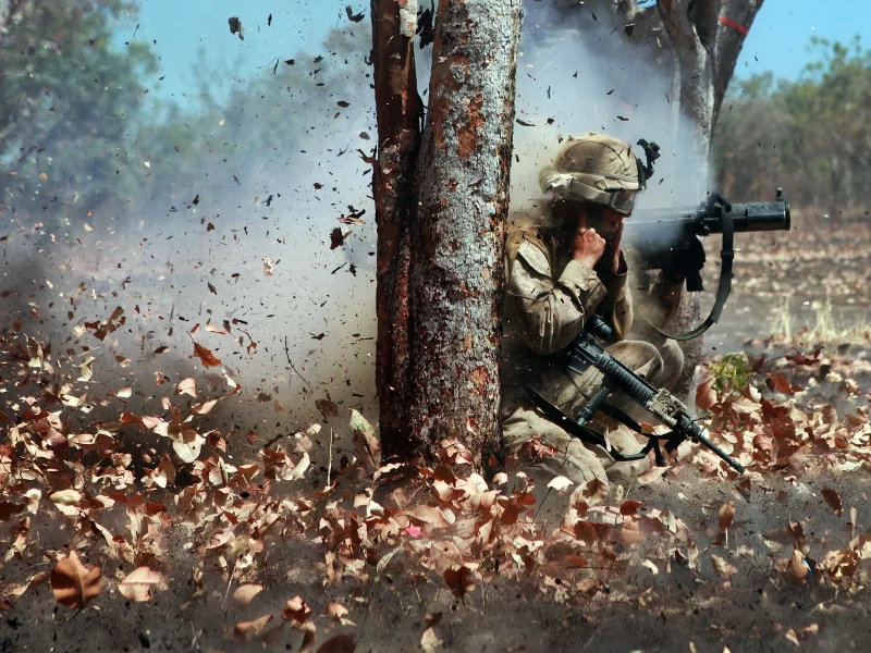 military, the leaf blower, marine corps