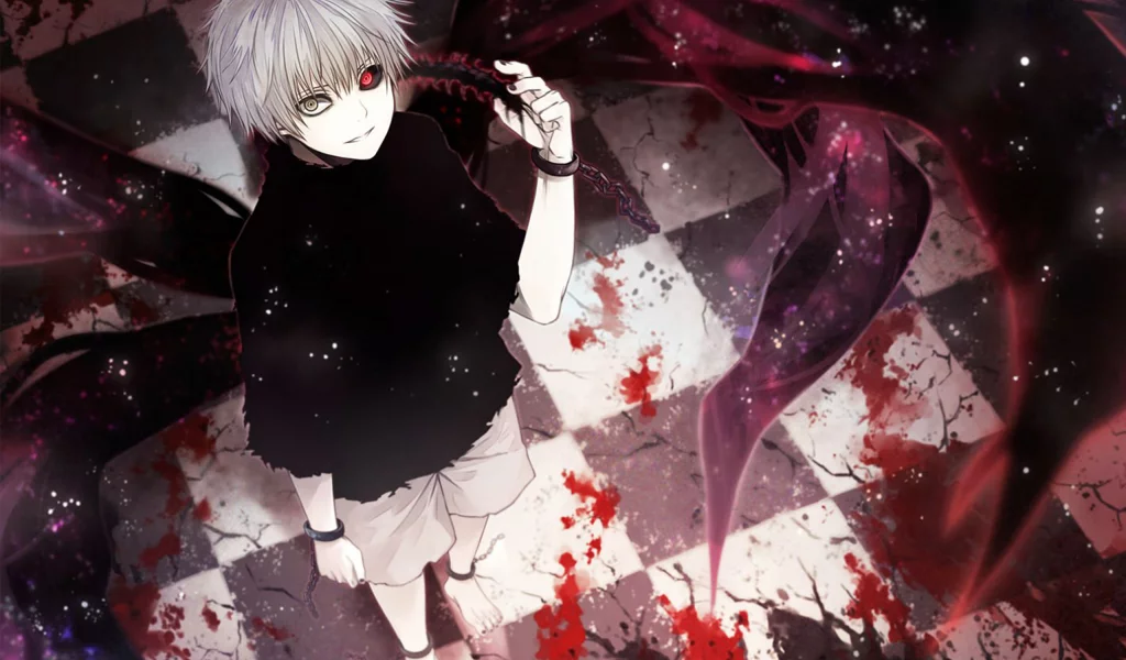 Tokyo ghoul, канеки, гуль, токийский монстр