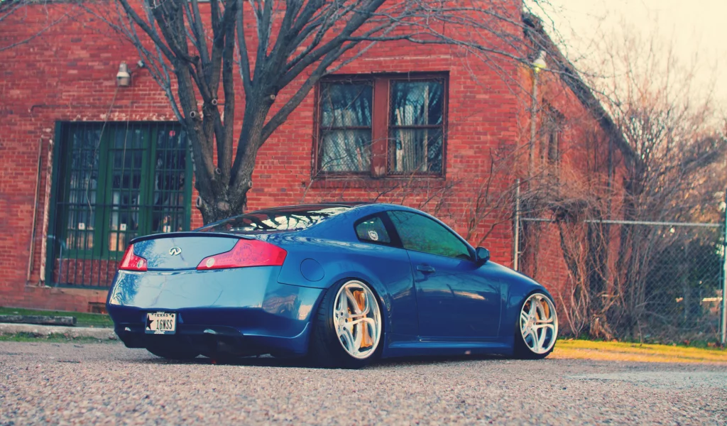 coupehouse, здание, инфинити, tree, авто, g35, забор, дерево, infiniti