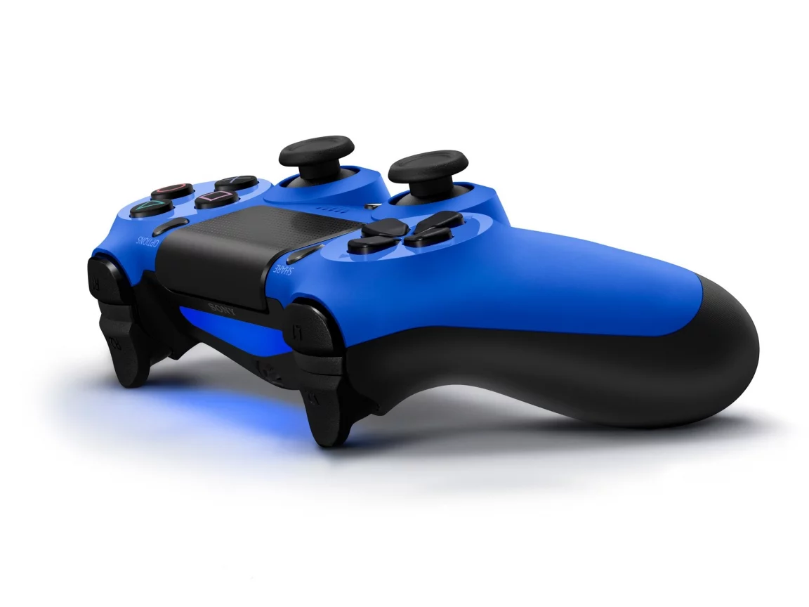 ps4, синий, sony, blue, playstation, 4, геймпад, dualshock 4