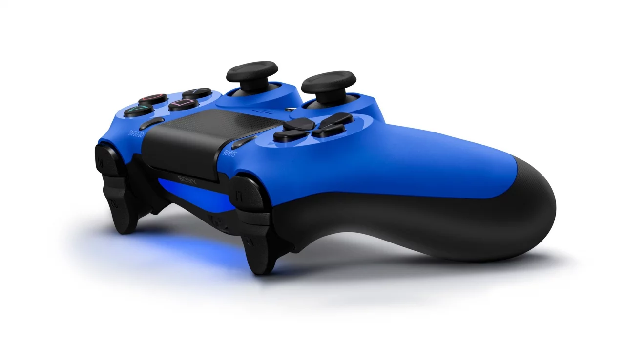 ps4, синий, sony, blue, playstation, 4, геймпад, dualshock 4