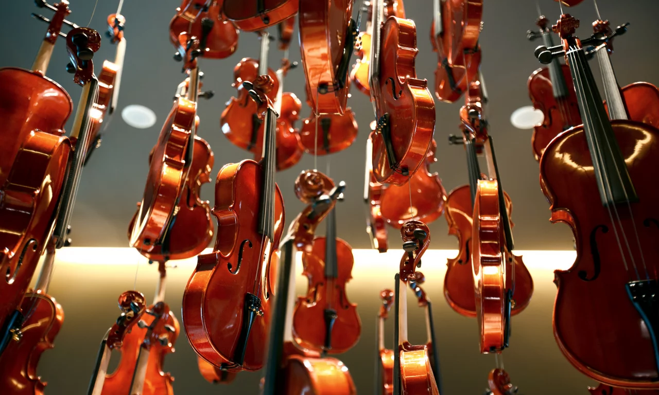 фон, блеск, violins, скрипки, лак