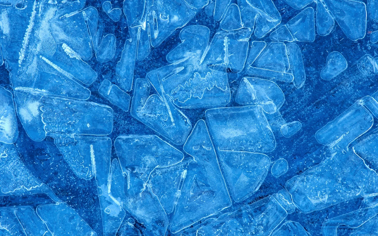 зима, текстура, вода, абстракция, лёд, природа