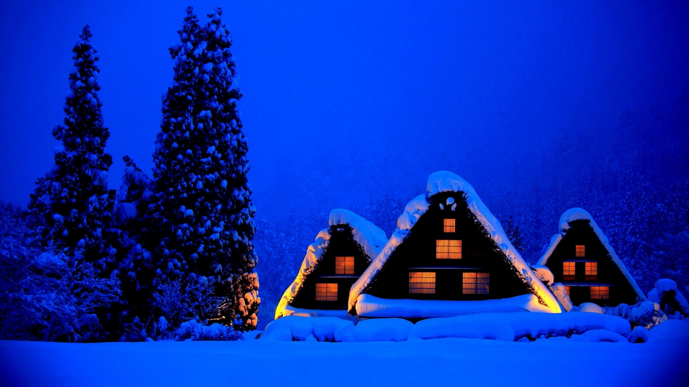 зима, winter, природа, sky, nature, пейзаж, небо, дом, white, снег