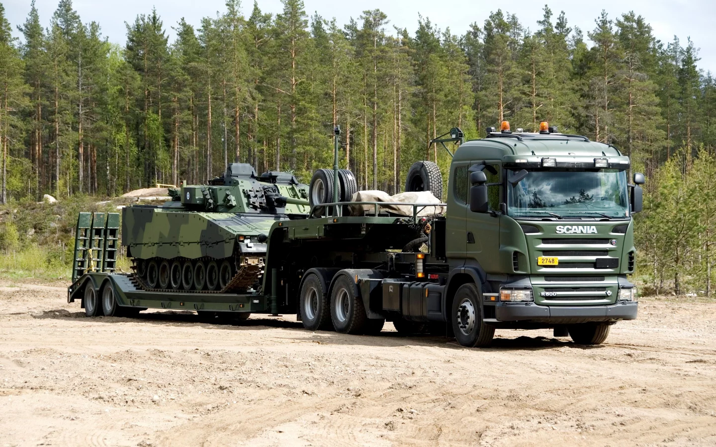 седельный тягач, прицеп, scania r 500 6x4