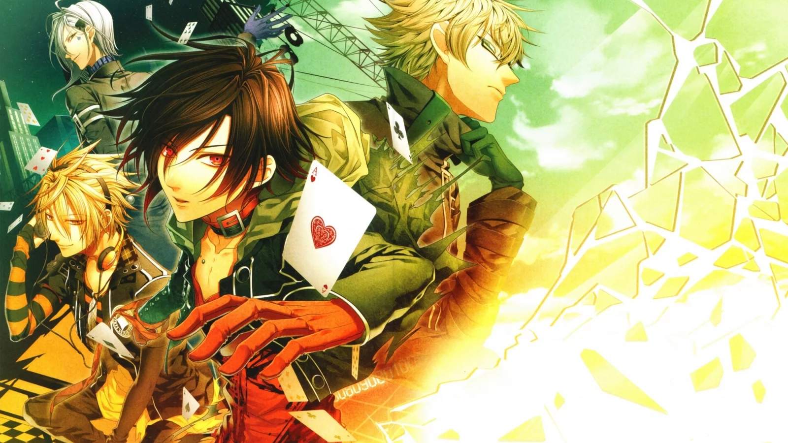amnesia, toma, парни, масть, карты, осколки, shin, kent, ikki