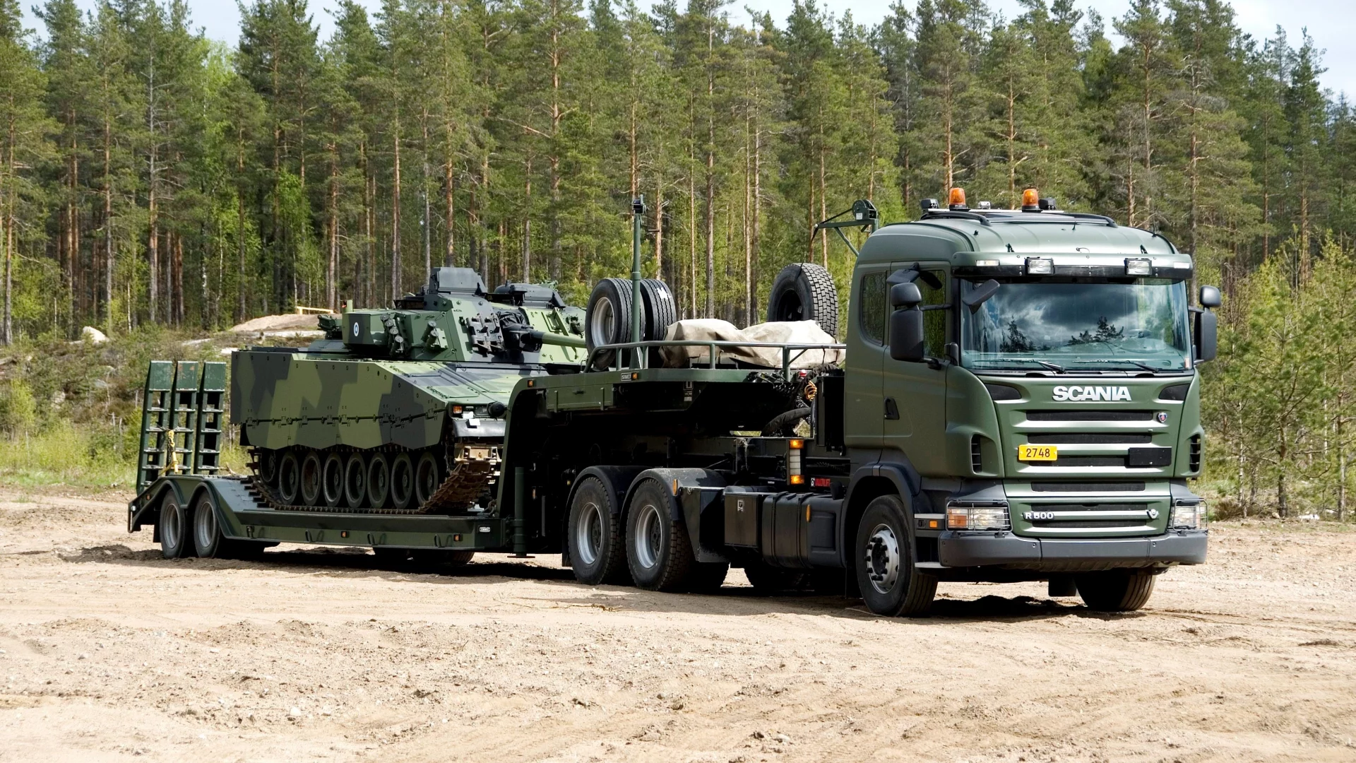 седельный тягач, прицеп, scania r 500 6x4