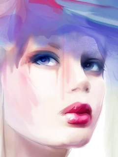 make up, tatiana nikitina, девушка, макияж, взгляд, красные губы
