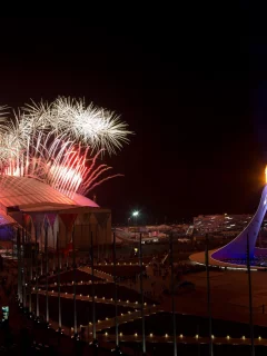 церемония закрытия xxll зимних олимпийских игр, sochi 2014