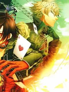 amnesia, toma, парни, масть, карты, осколки, shin, kent, ikki