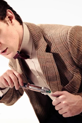мэтт смит, matt smith, доктор кто, doctor who, белый фон, мужчина