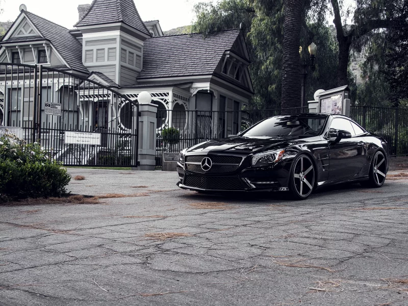 sl, mercedes, vossen