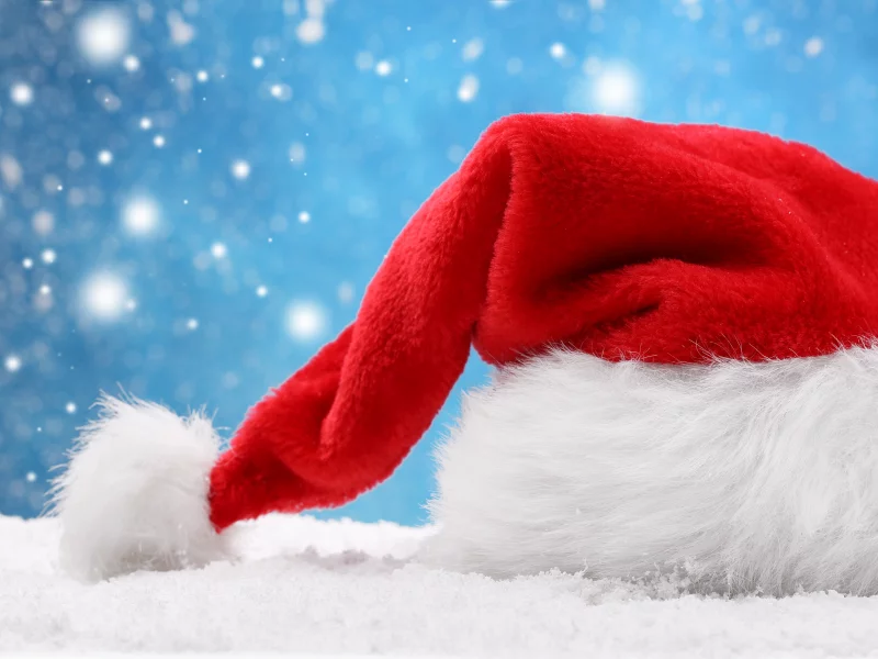 santa claus , bonnet, new year, hat, christmas, snow, christmas spirit, рождество