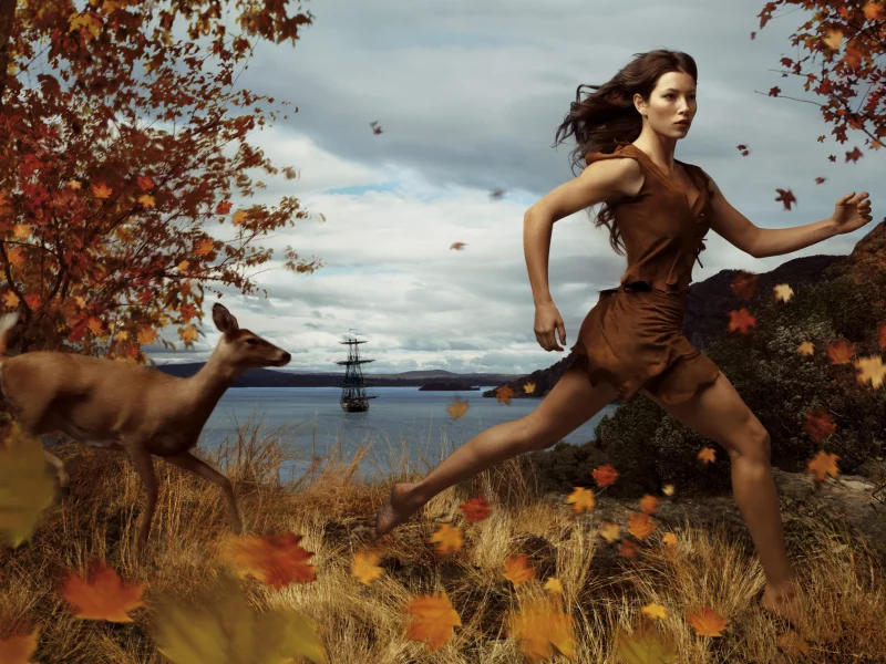 jessica biel, джесика бил, покахонтас, pocahontas
