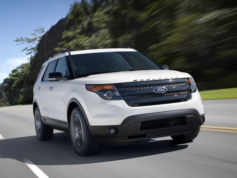 форд, ford, explorer, эксплорер, спорт, sport, джип, белый